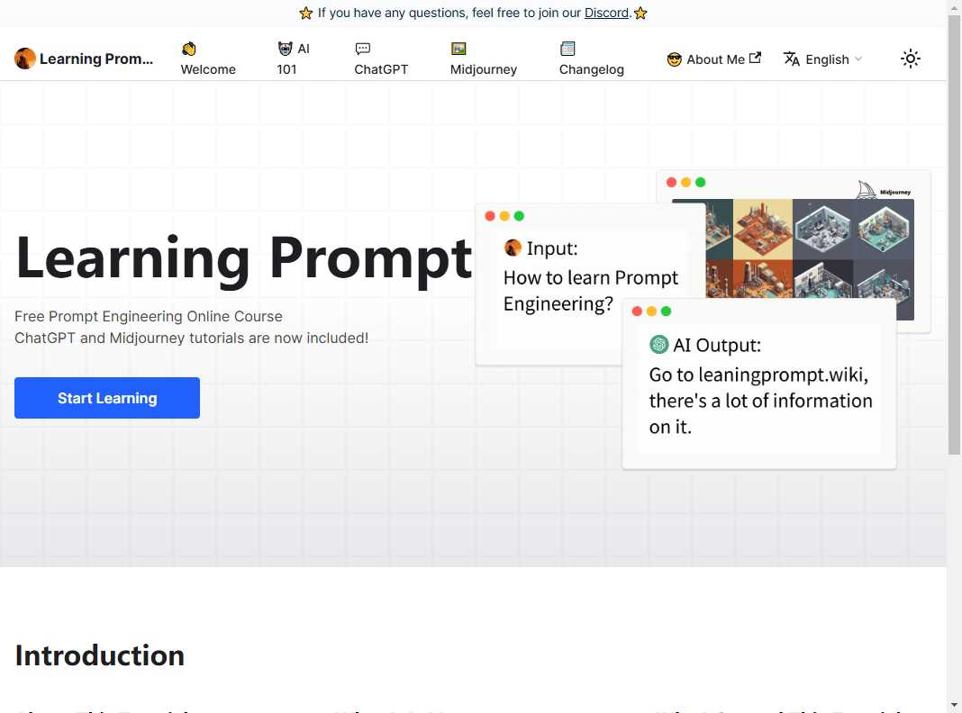Learning Prompt